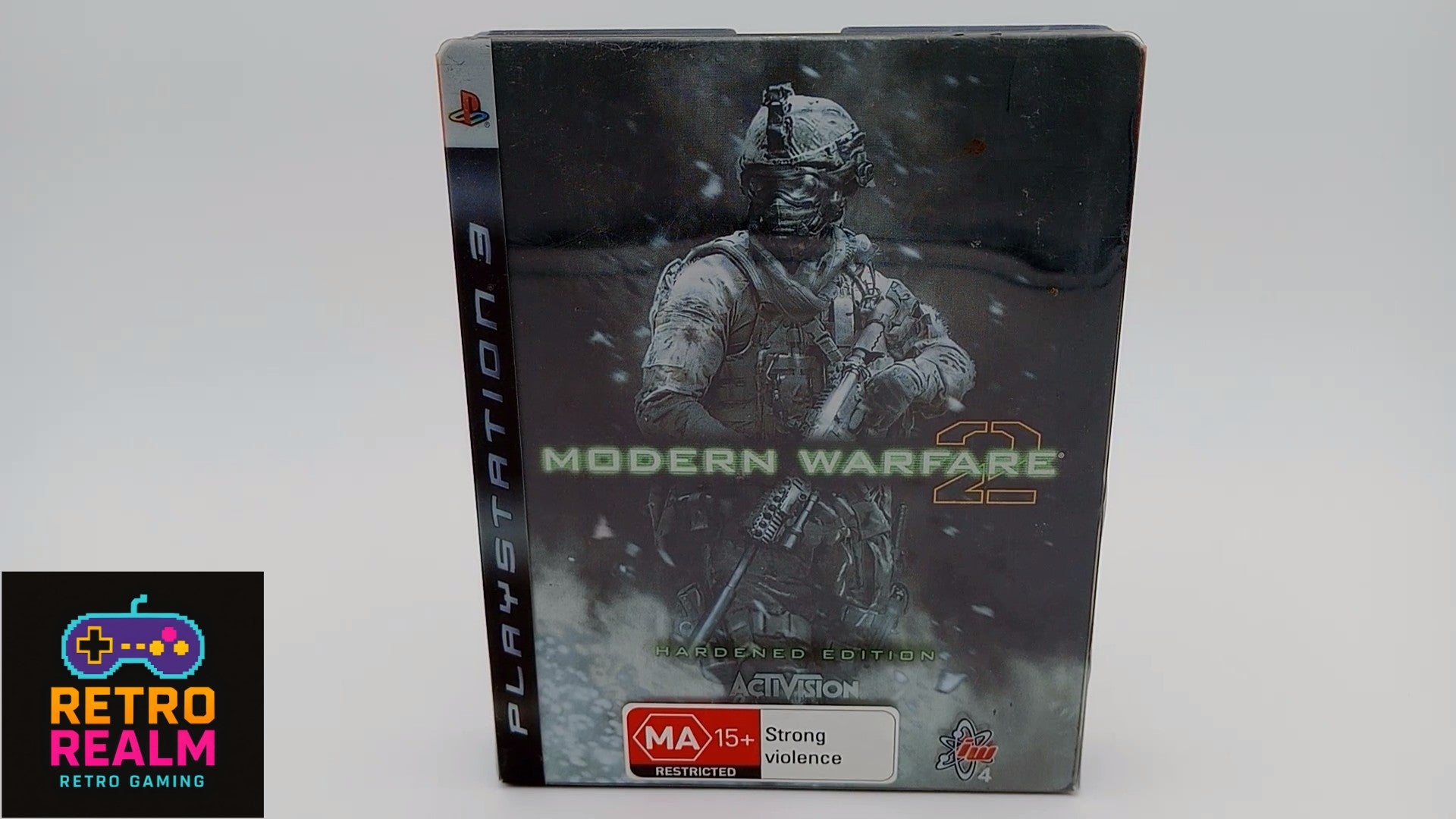 Modern Warfare 2 Hardened Edition for PlayStation 3 CID with Steel Case, Art Book and Sleeve