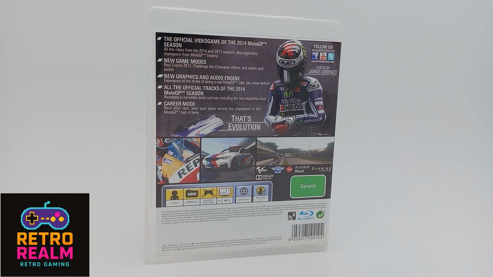 MotoGP 14 for PlayStation 3 - No Manual