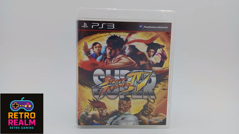 Super Street Fighter 4 for PlayStation 3 CID with Manual