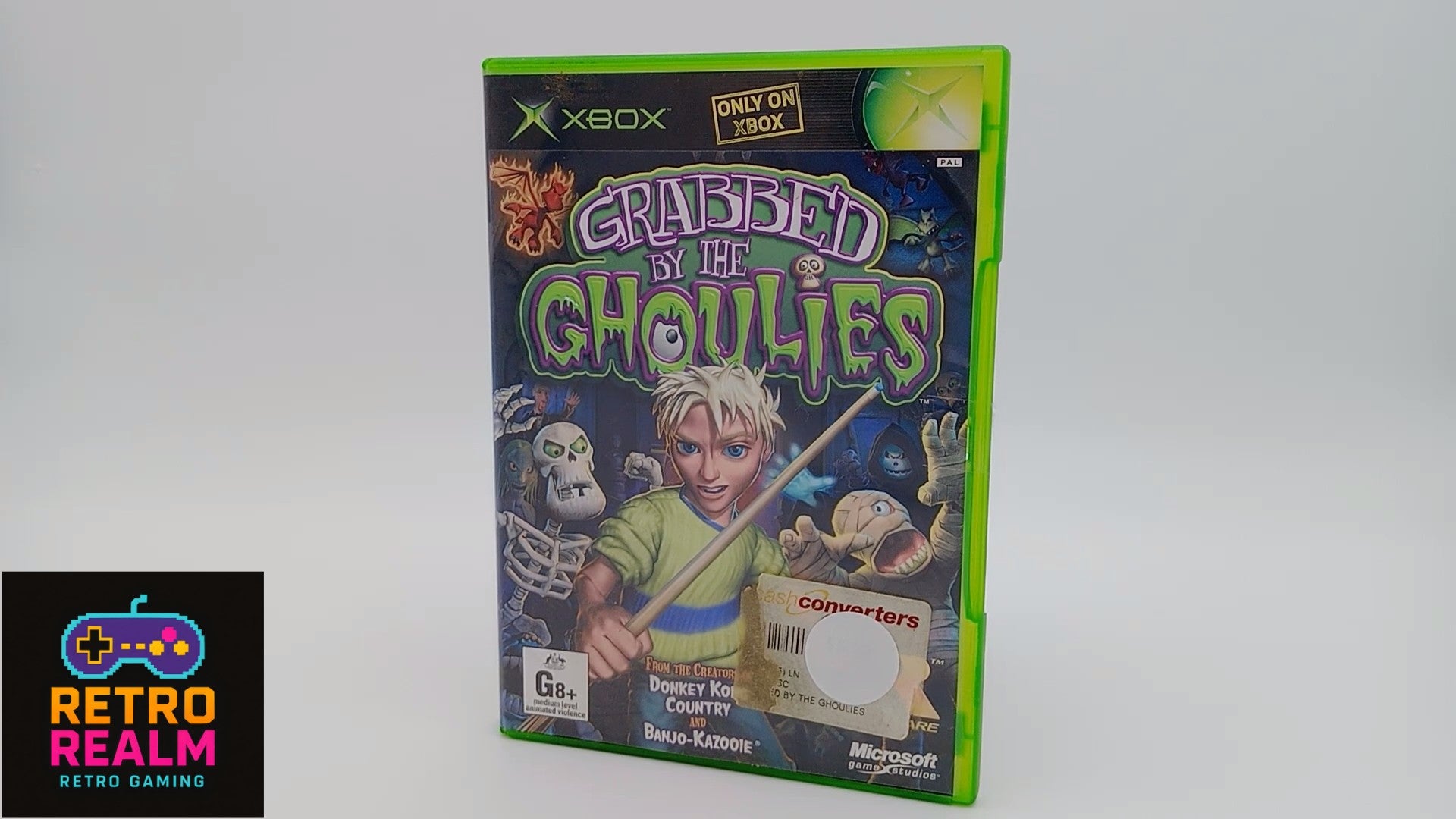 Grabbed By The Ghoulies for XBOX PAL CIB with Manual