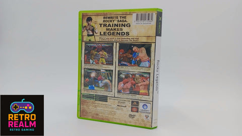 Rocky Legends for XBOX PAL CIB with Manual