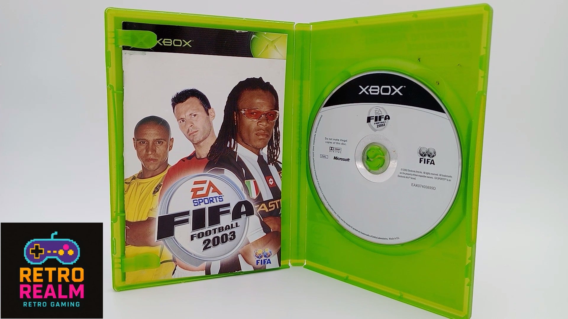 EA Sports Fifa Football 2003 for XBOX PAL CIB with Manual