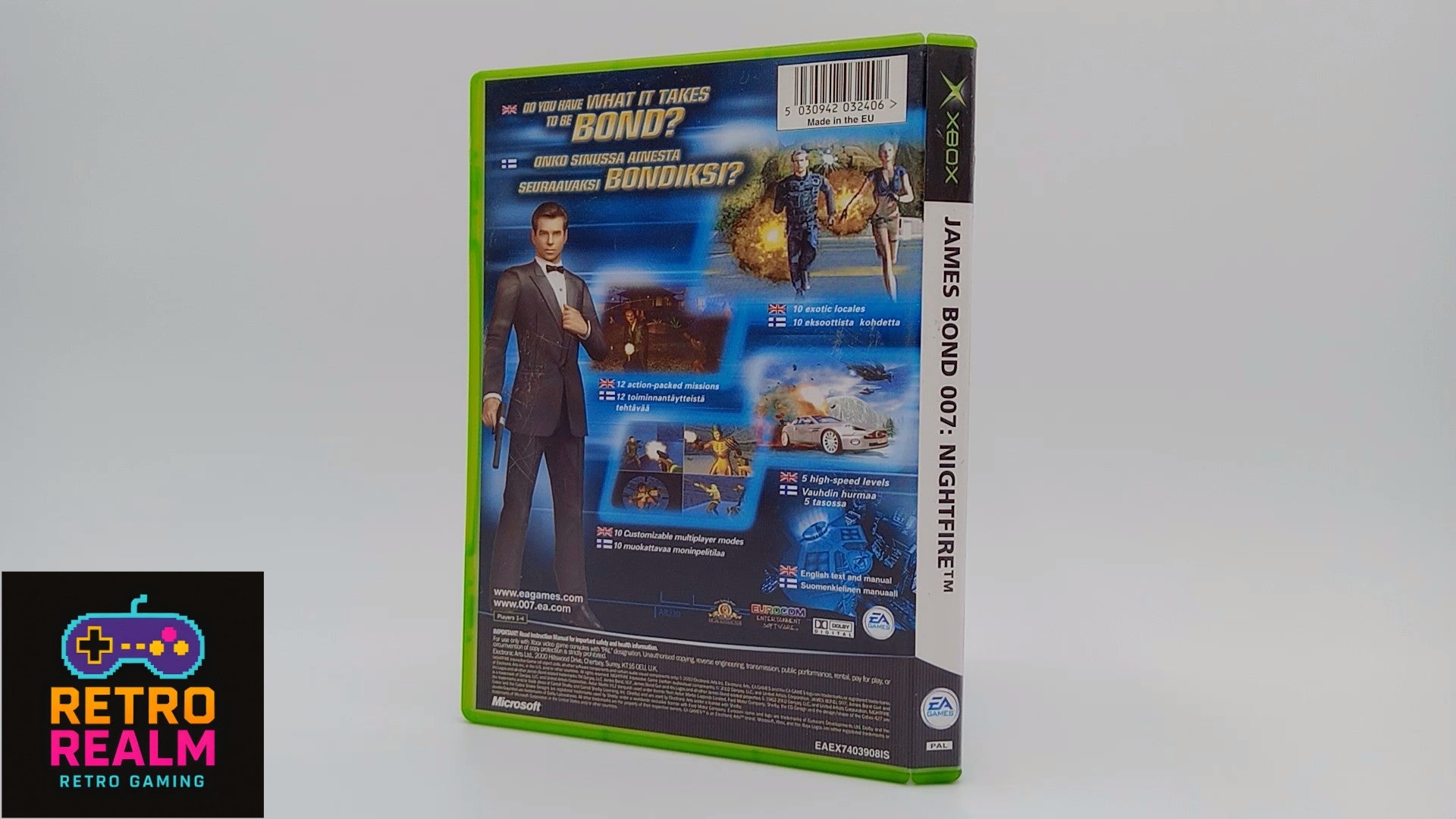 James Bond 007: Nightfire for XBOX PAL CIB with Manual