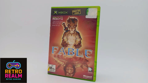 Fable for XBOX PAL CIB with Manual