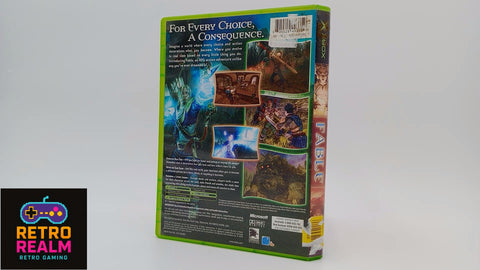 Fable for XBOX PAL CIB with Manual