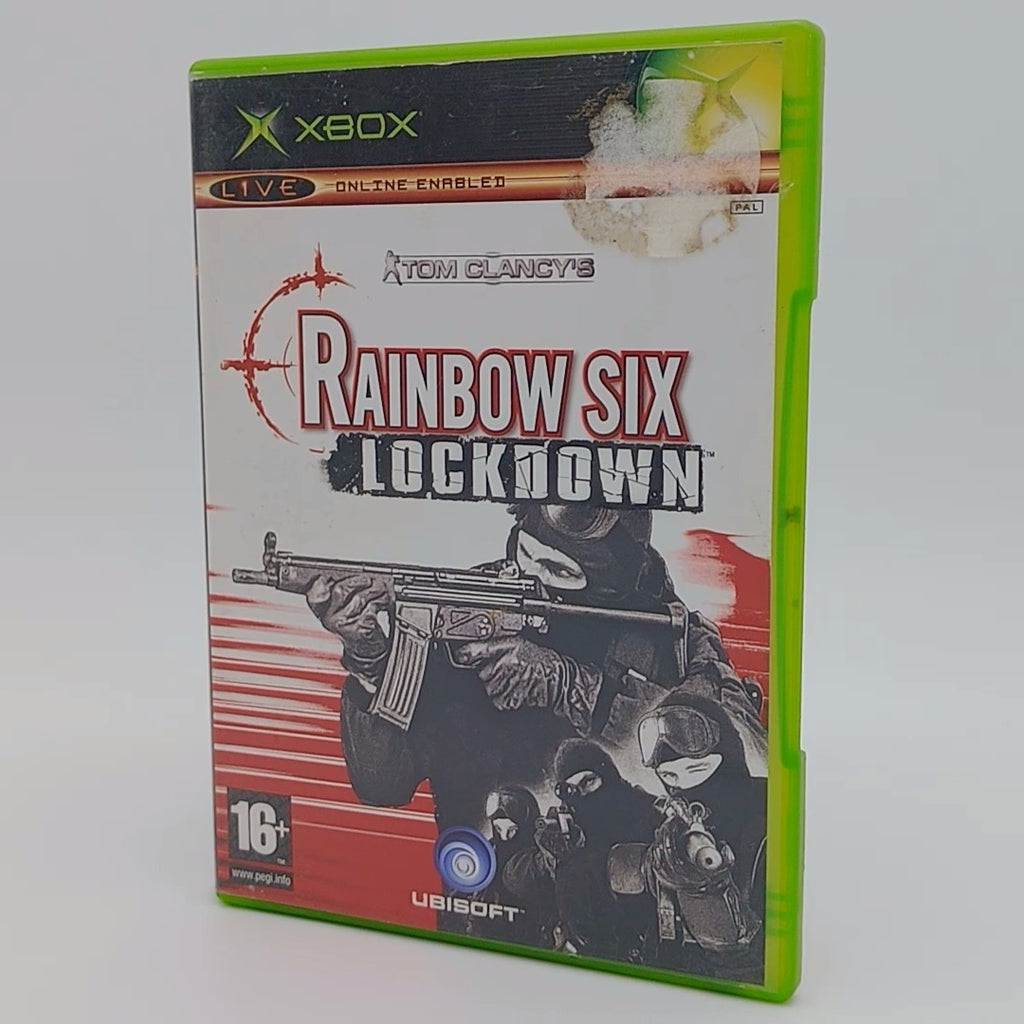Tom Clancy's Rainbow Six Lockdown for XBOX PAL CIB with Manual