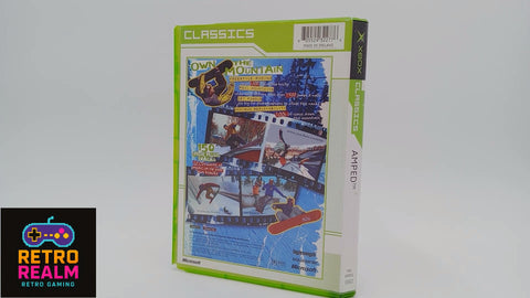 Amped Freestyle Snowboarding for XBOX PAL some damage to case CIB with Manual