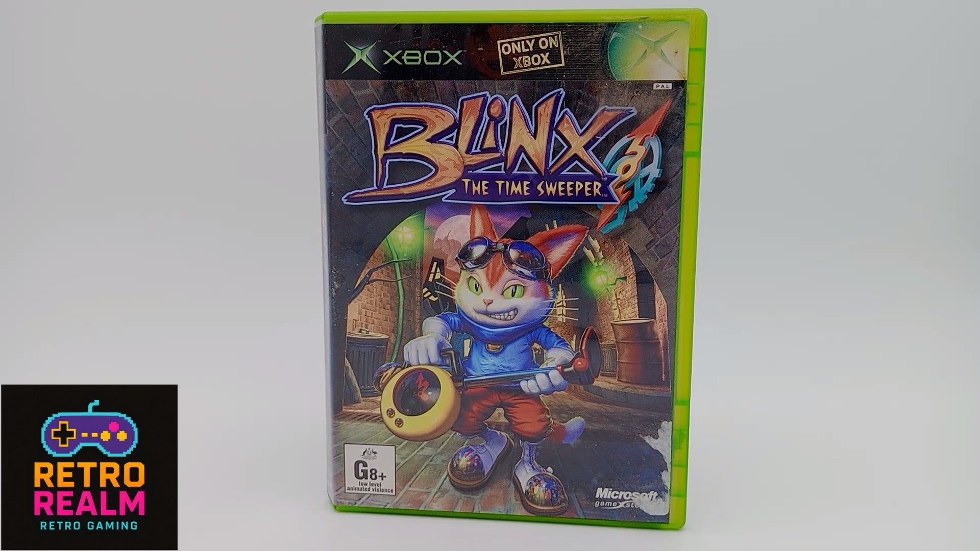 Blinx The Time Sweeper for XBOX PAL CIB with Manual
