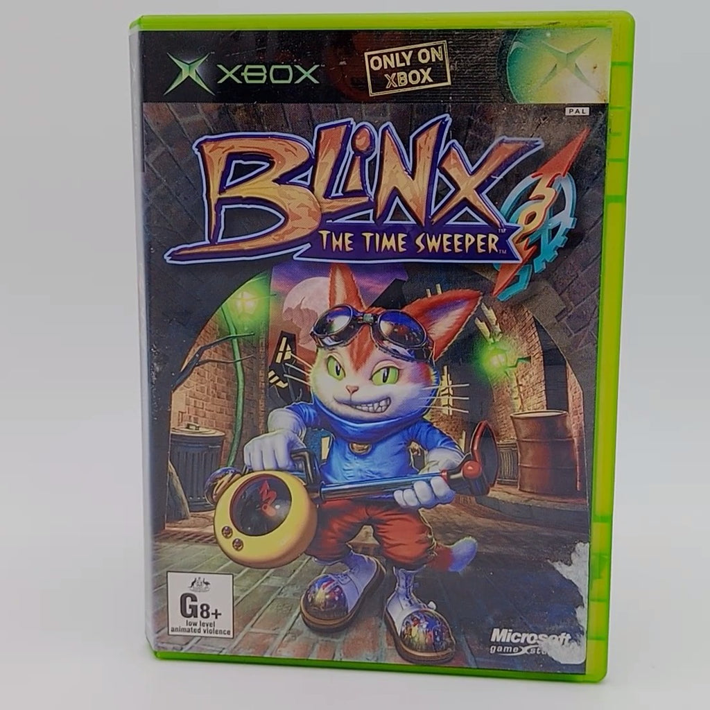 Blinx The Time Sweeper for XBOX PAL CIB with Manual