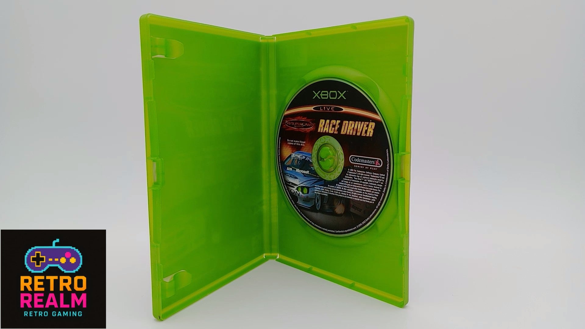 V8 Supercars Australia Race Driver for XBOX PAL no Manual