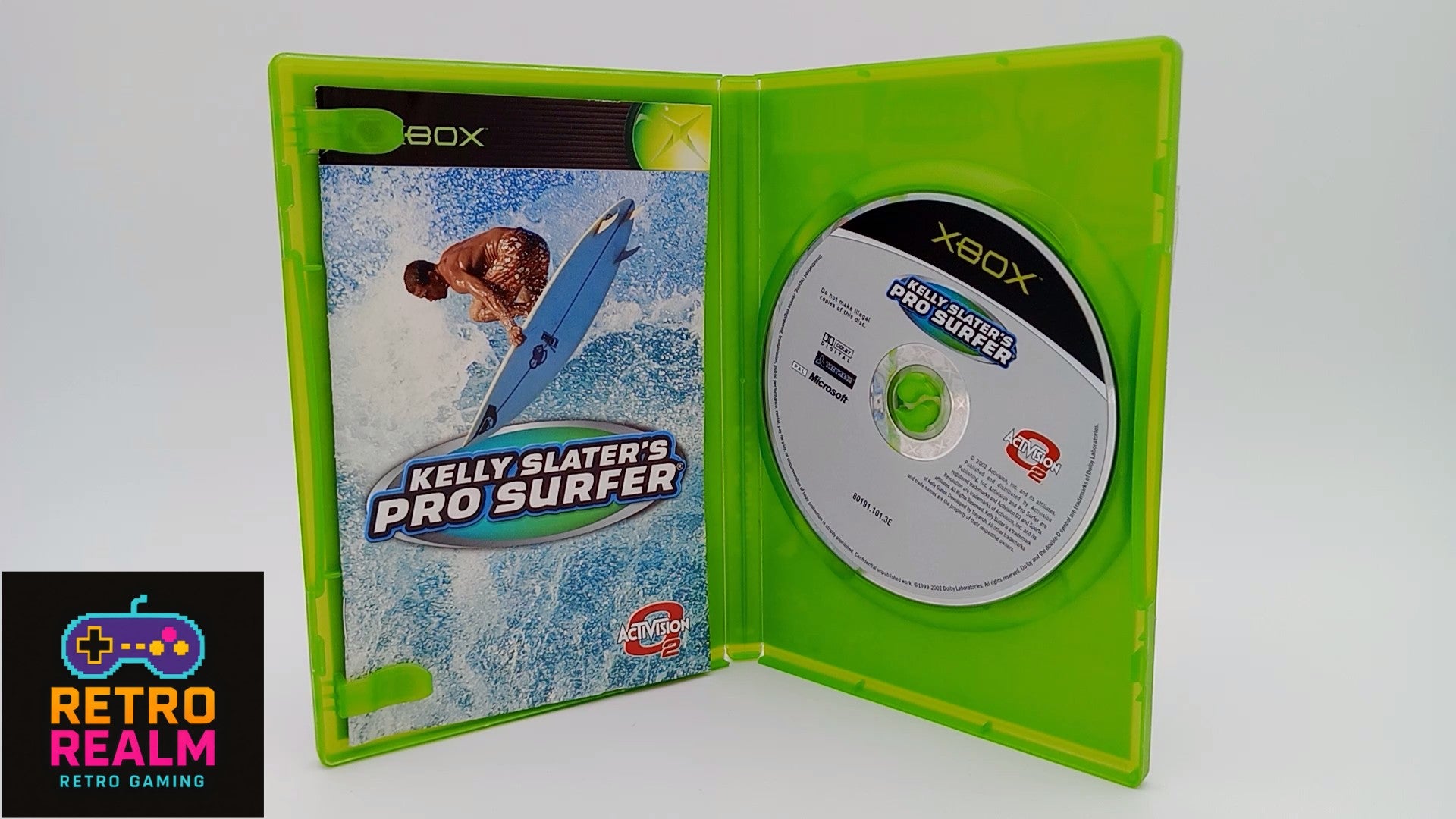 Kelly Slater's Pro Surfer or XBOX PAL some damage to case CIB with Manual