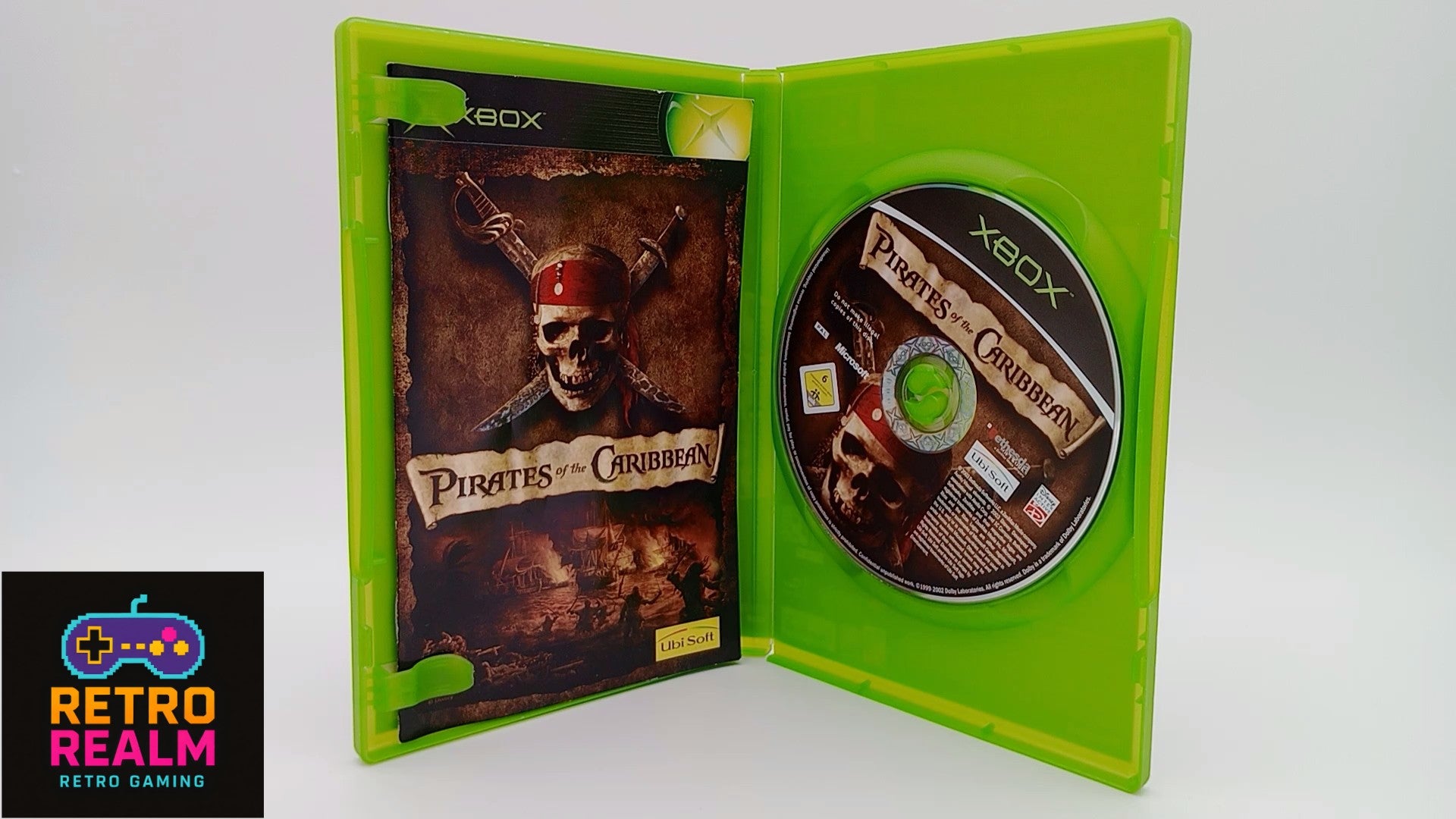 Pirates Of The Caribbean for XBOX PAL CIB with Manual