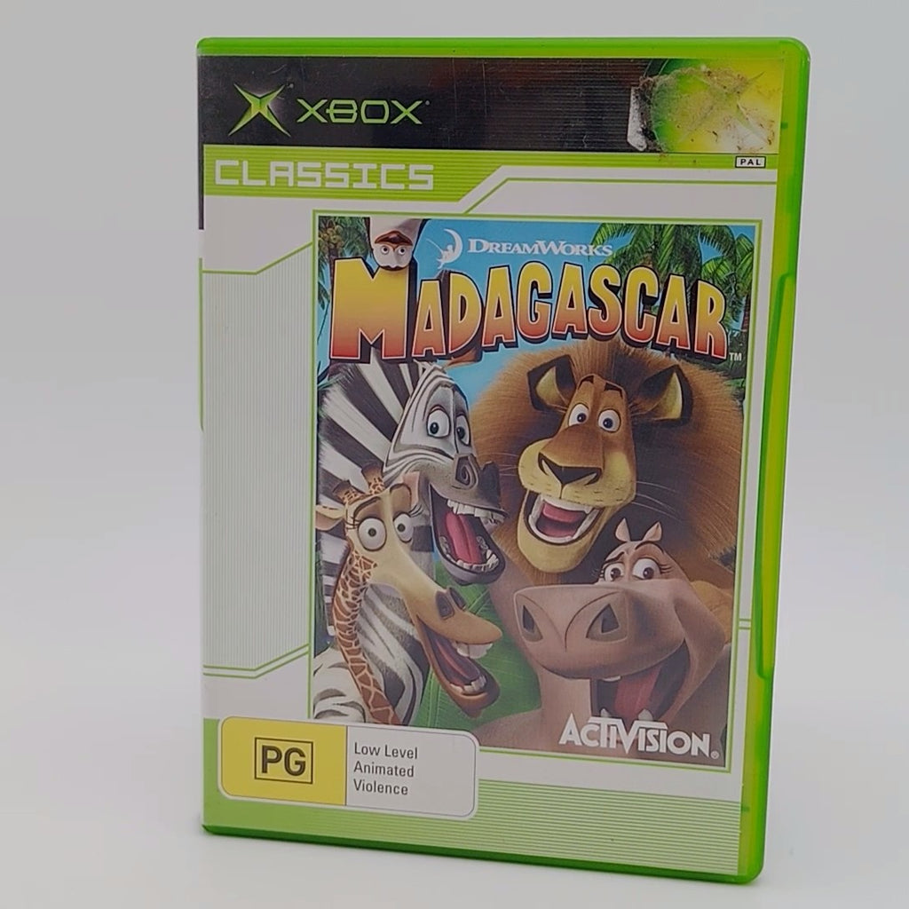 DreamWorks Madagascar for XBOX PAL CIB with Manual