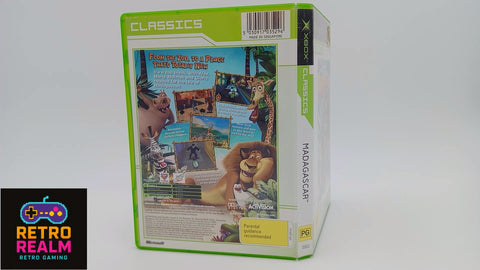 DreamWorks Madagascar for XBOX PAL CIB with Manual