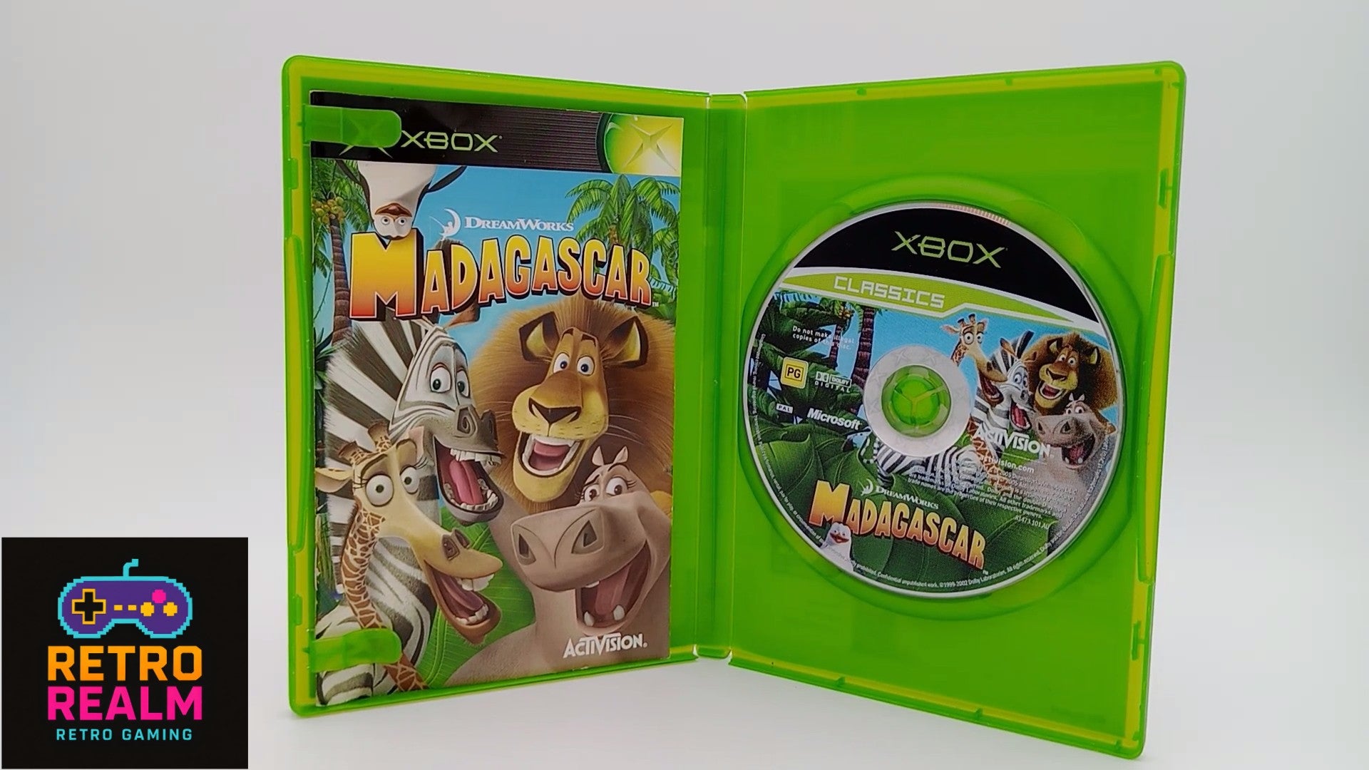 DreamWorks Madagascar for XBOX PAL CIB with Manual
