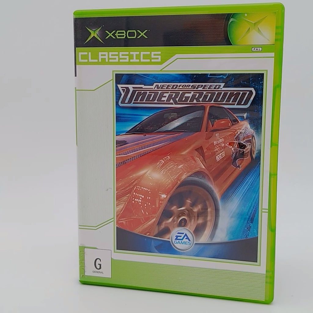 Need For Speed Underground for XBOX PAL CIB with Manual