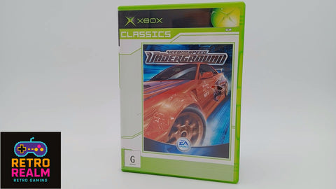 Need For Speed Underground for XBOX PAL CIB with Manual