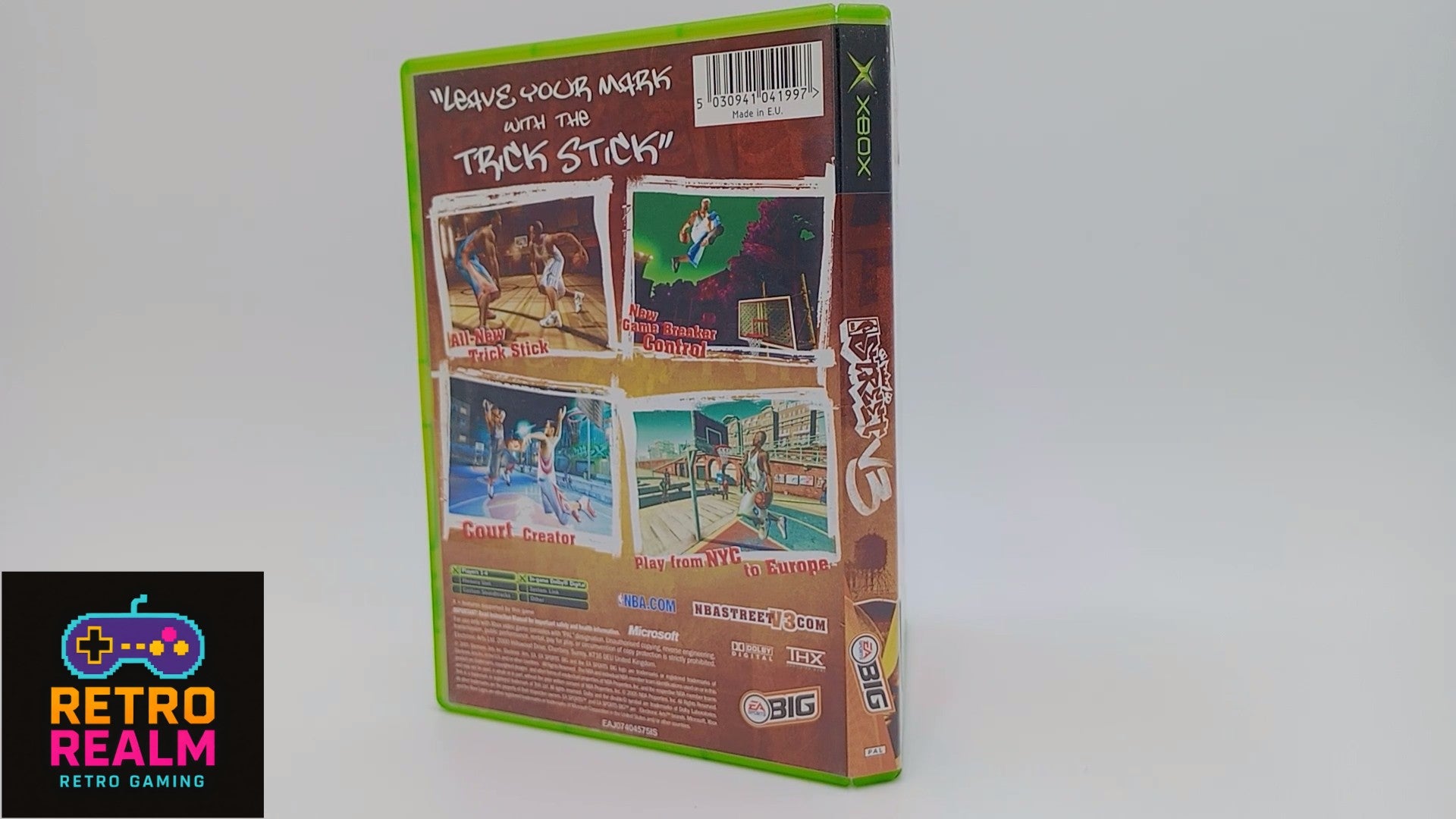 NBA Street V3 Basketball for XBOX PAL CIB with Manual