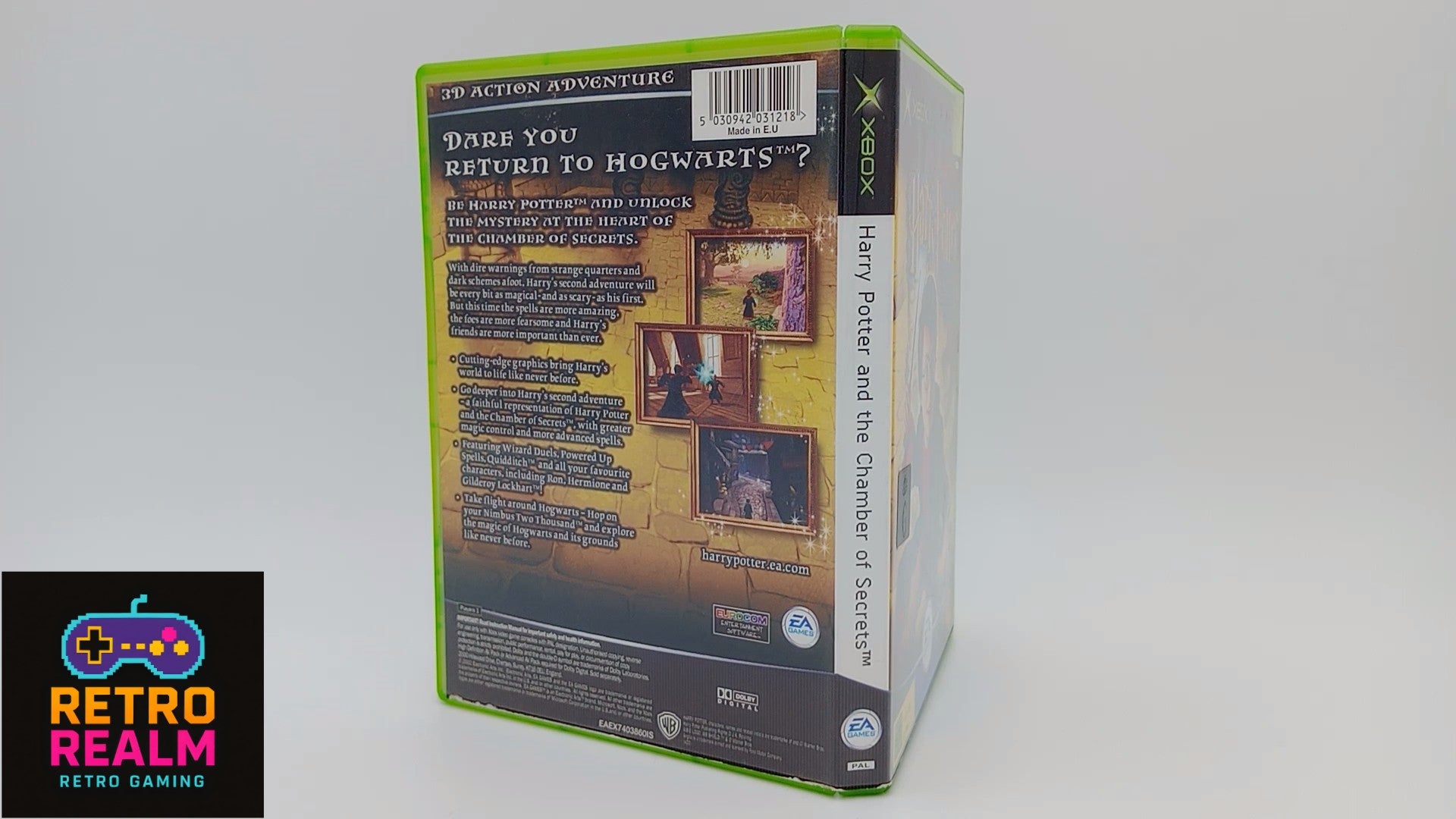 Harry Potter And The Chamber Of Secrets for XBOX PAL CIB with Manual