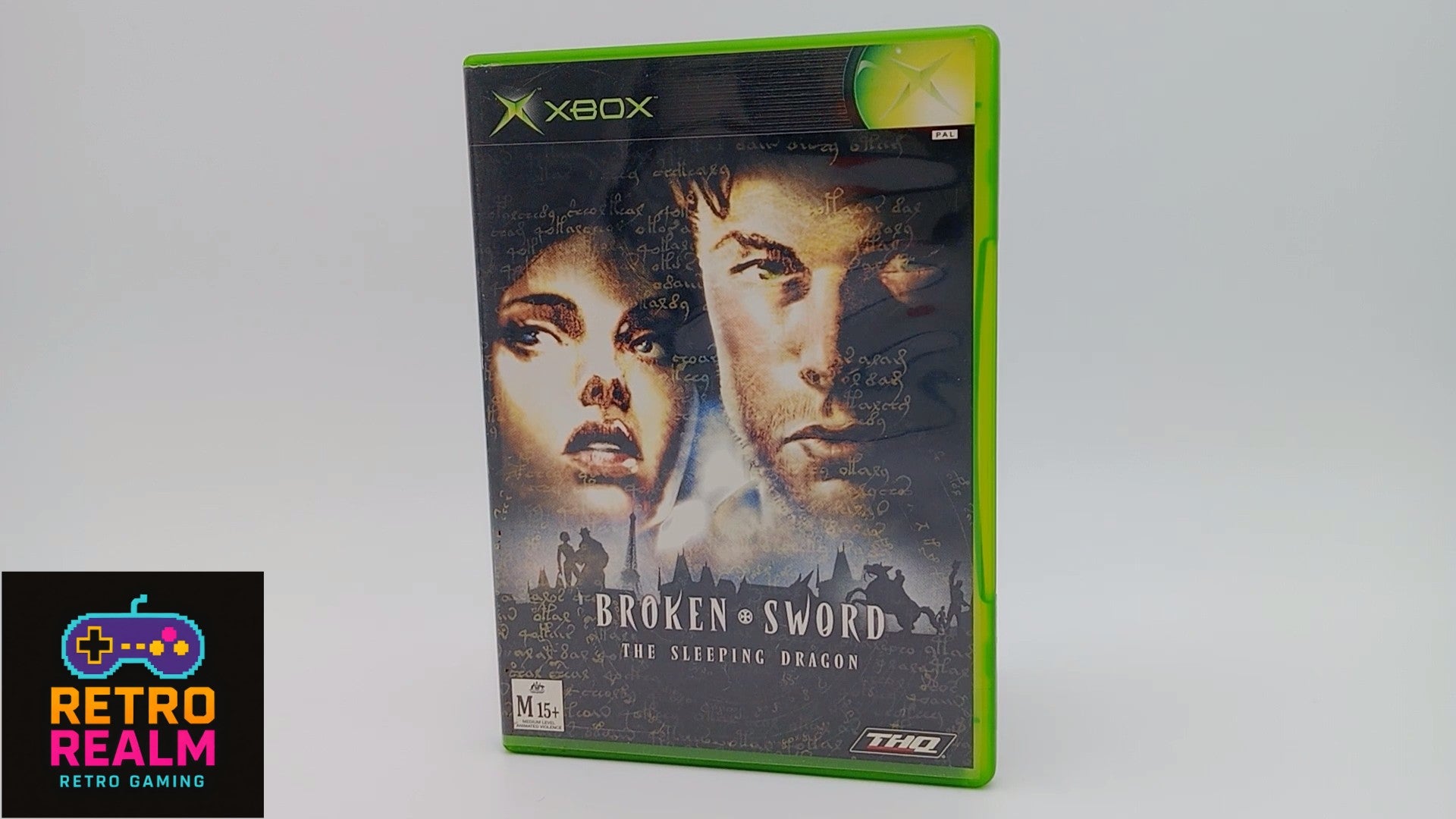 Broken Sword The Sleeping Dragon for XBOX PAL CIB with Manual