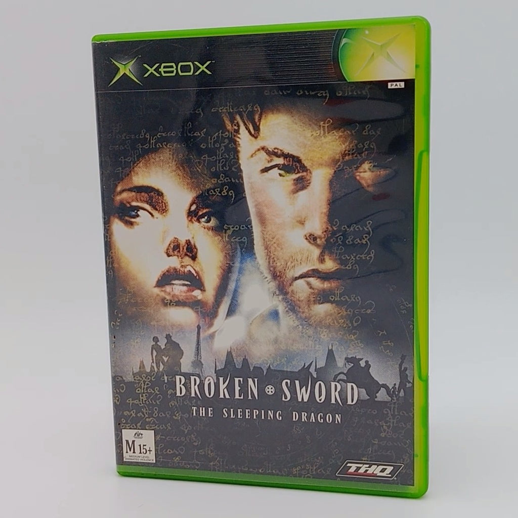 Broken Sword The Sleeping Dragon for XBOX PAL CIB with Manual