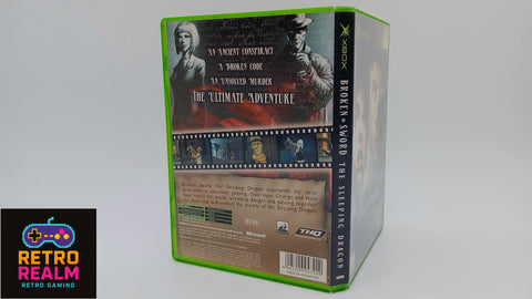 Broken Sword The Sleeping Dragon for XBOX PAL CIB with Manual