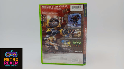 Mechassault for XBOX PAL CIB with Manual