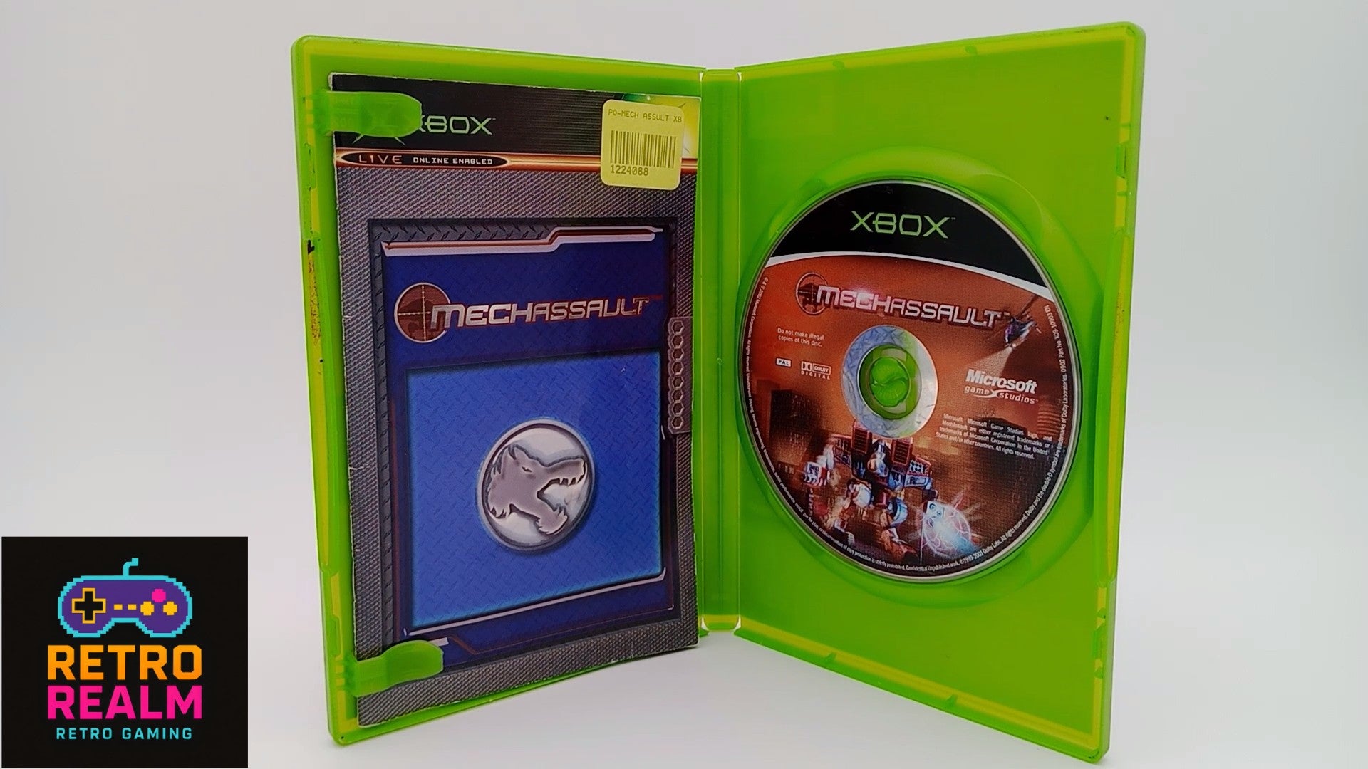 Mechassault for XBOX PAL CIB with Manual