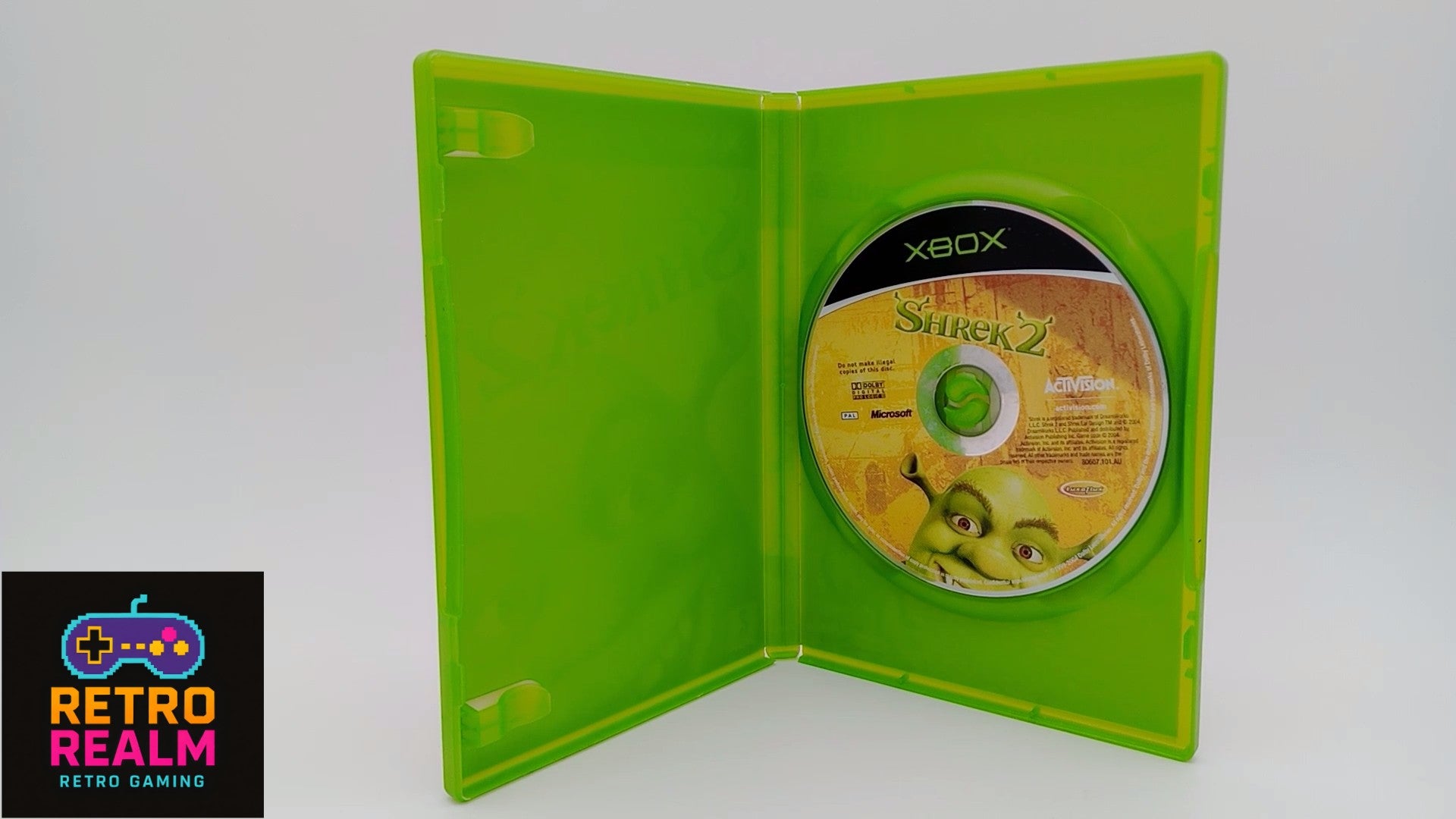 Shrek 2 for XBOX PAL no Manual