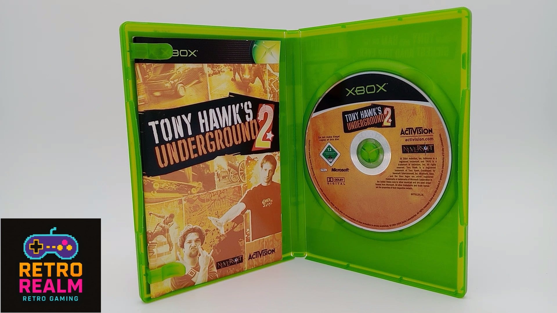 Tony Hawk’s Underground 2 for XBOX PAL CIB with Manual