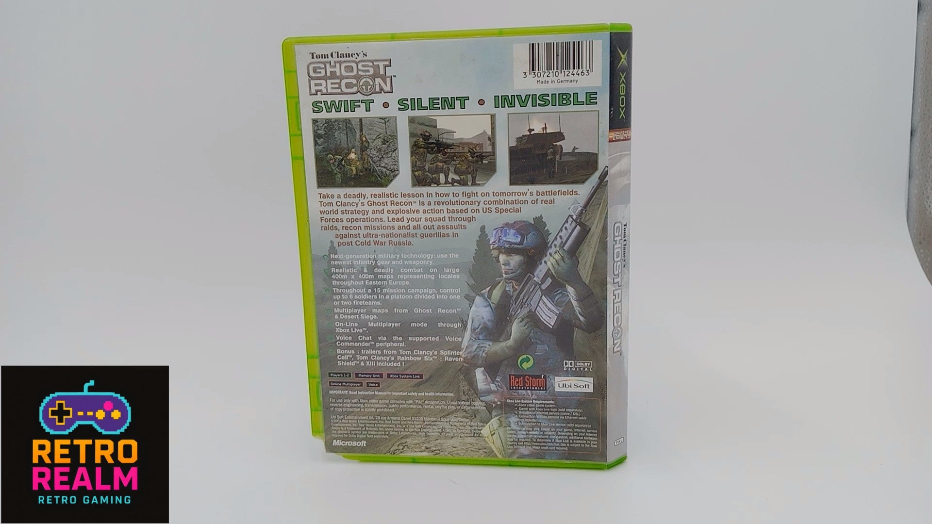 Tom Clancy's Ghost Recon for XBOX PAL CIB with Manual