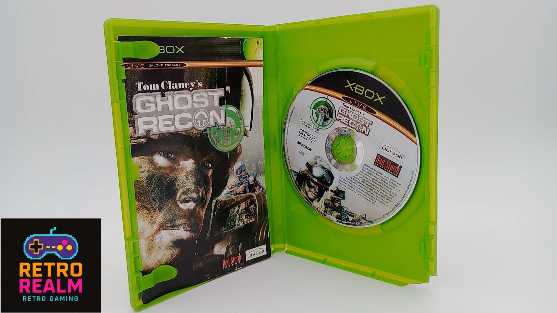 Tom Clancy's Ghost Recon for XBOX PAL CIB with Manual