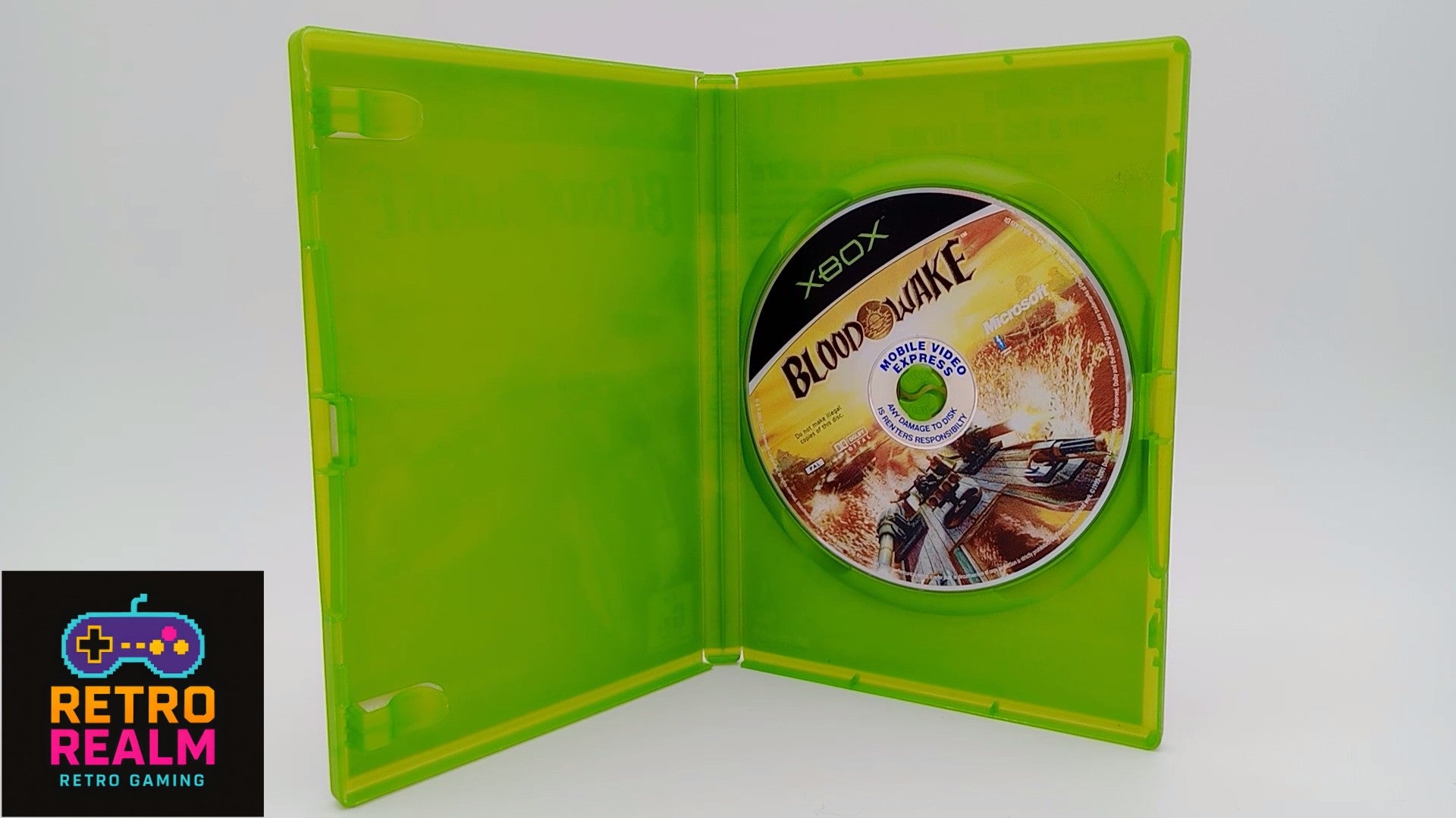 Blood Wake for XBOX PAL no Manual