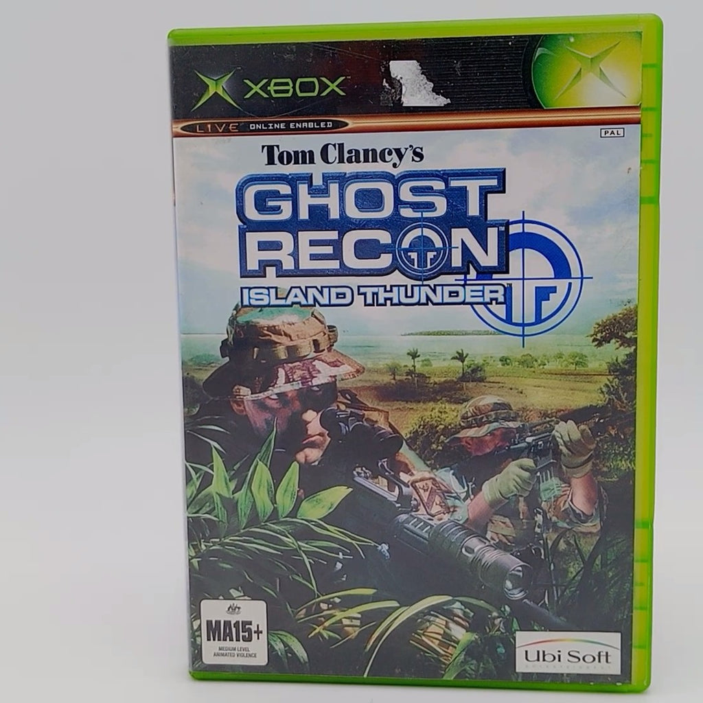 Tom Clancy's Ghost Recon Island Thunder for XBOX PAL CIB with Manual