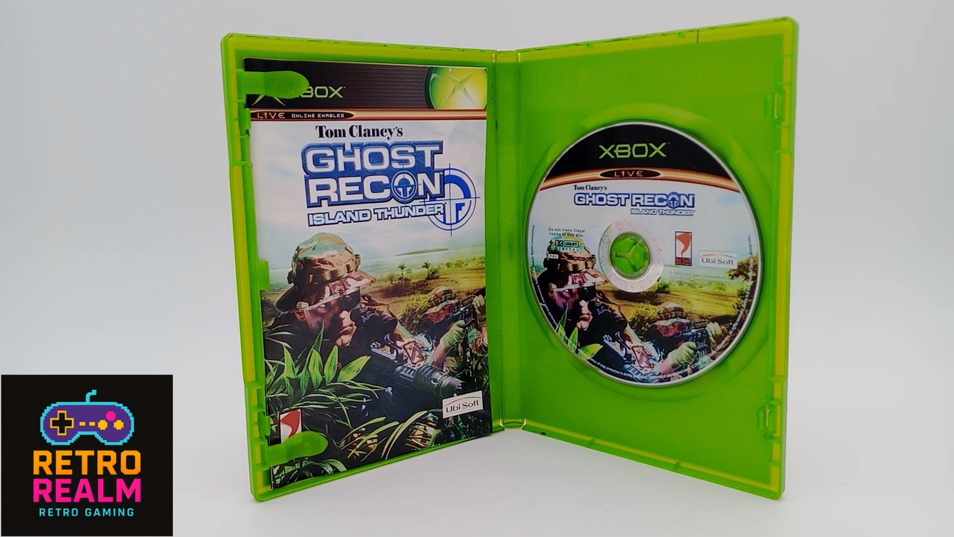 Tom Clancy's Ghost Recon Island Thunder for XBOX PAL CIB with Manual