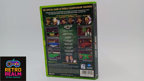 World Championship Snooker 2003 for XBOX PAL some damage to case CID with Manual