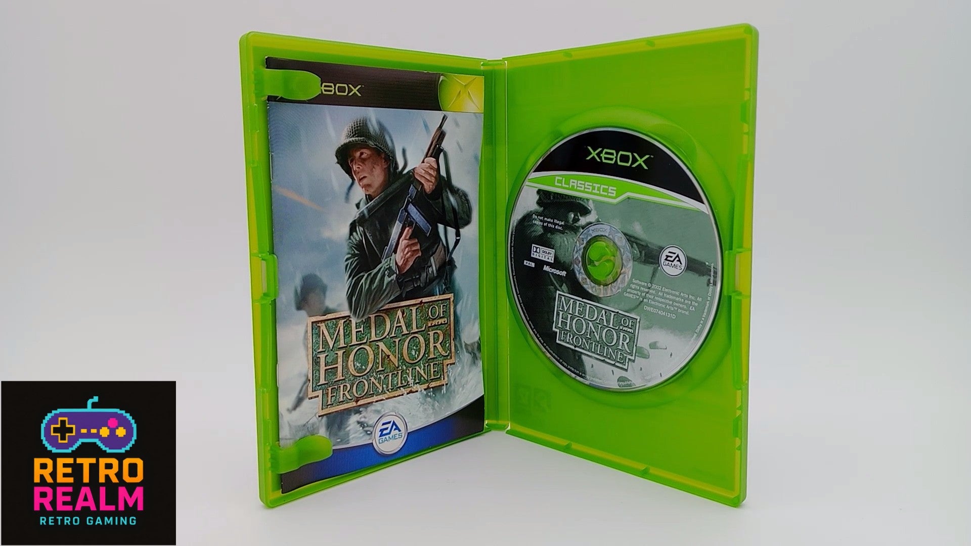 Medal Of Honor Frontline for XBOX PAL CID with Manual