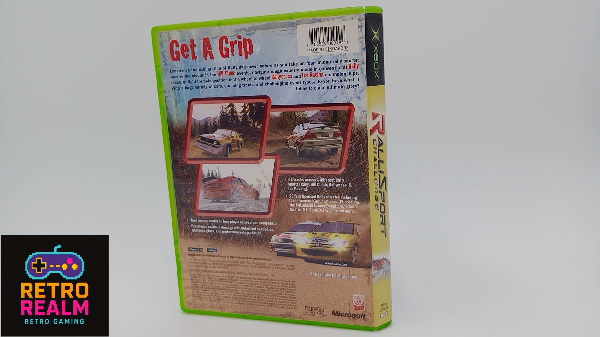 RalliSport Challenge for XBOX PAL no Manual