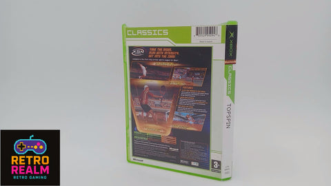 TopSpin Tennis for XBOX PAL some damage to case CID with Manual