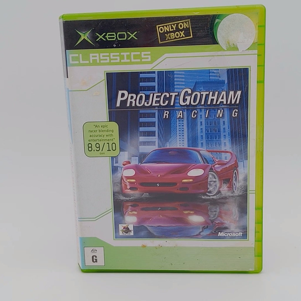 Project Gotham Racing for XBOX PAL CID with Manual