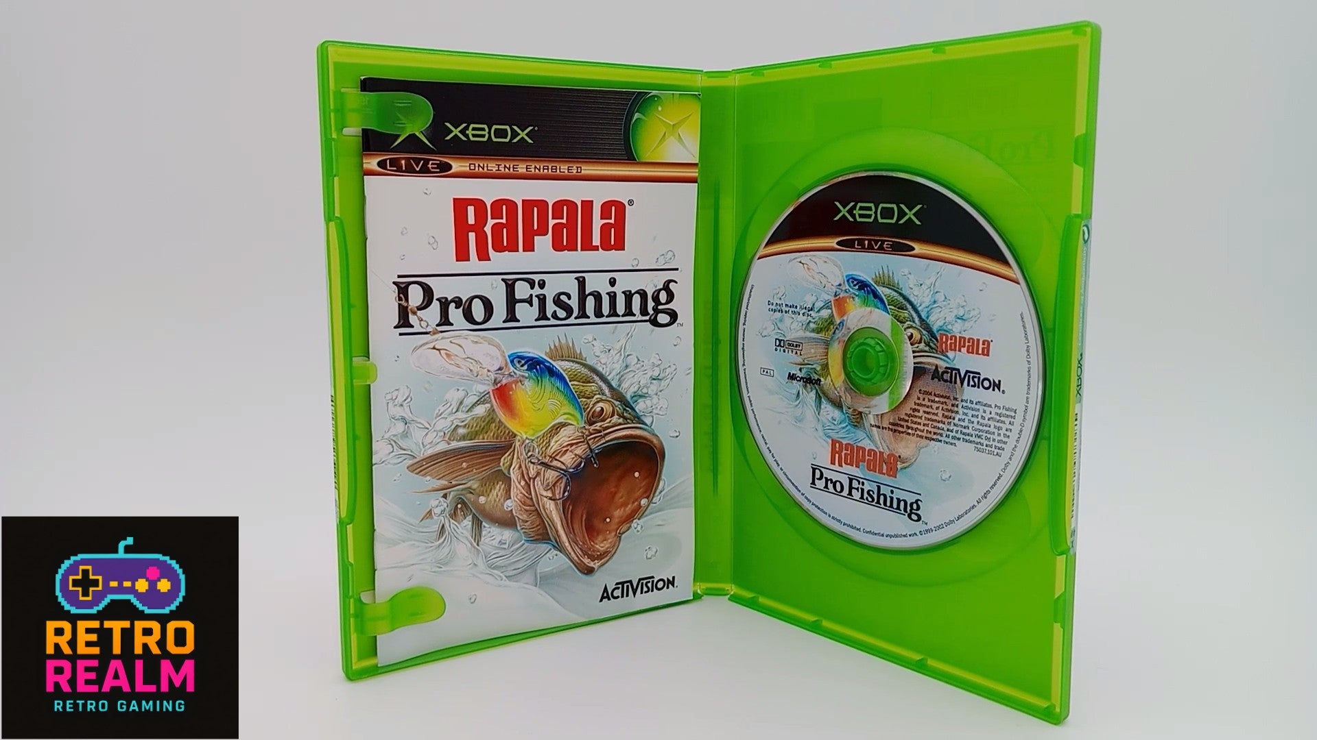 Rapala Pro Fishing for XBOX PAL CID with Manual