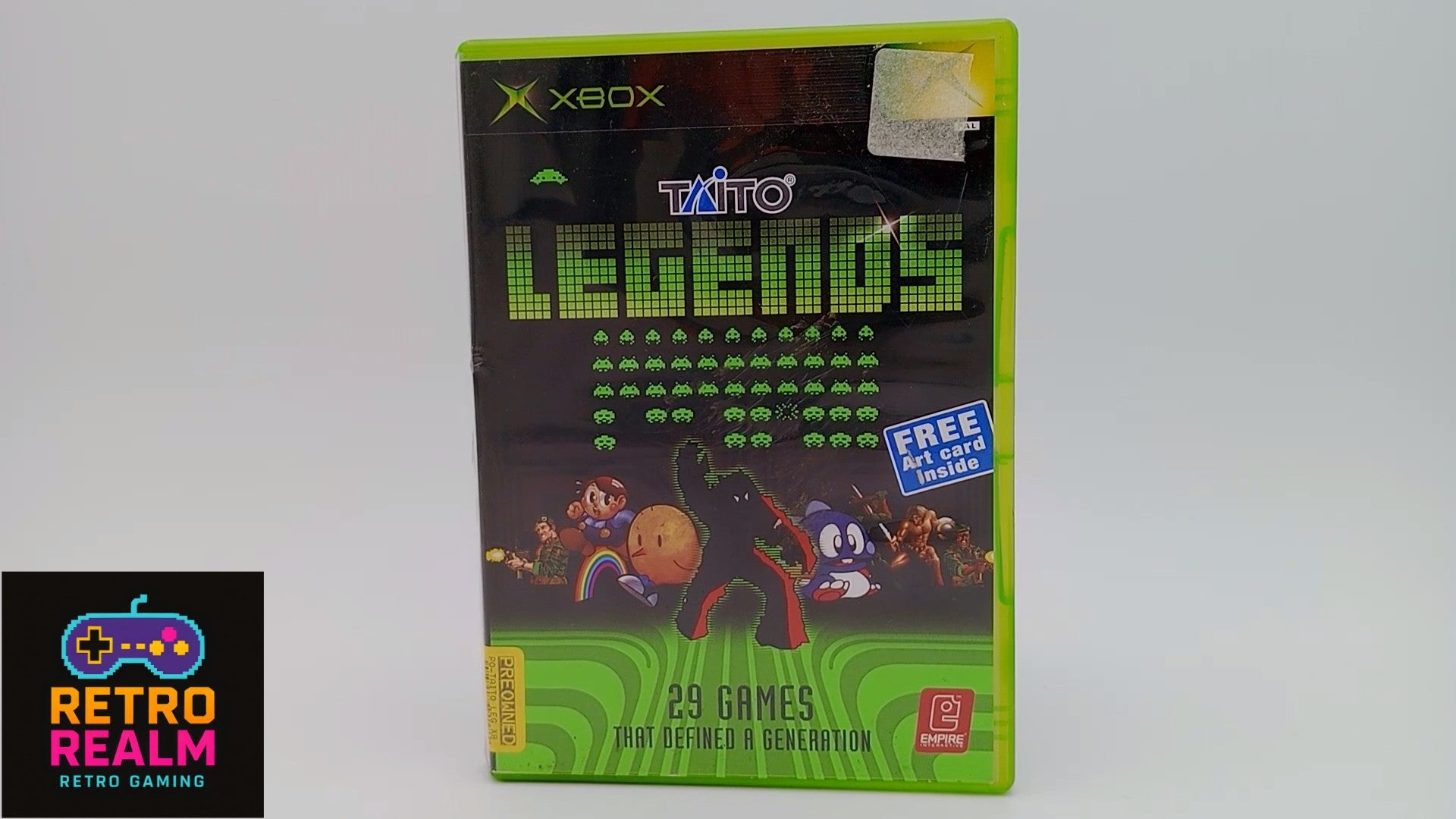 Taito Legends for XBOX PAL CID with Manual