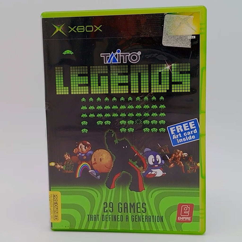 Taito Legends for XBOX PAL CID with Manual