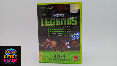 Taito Legends for XBOX PAL CID with Manual