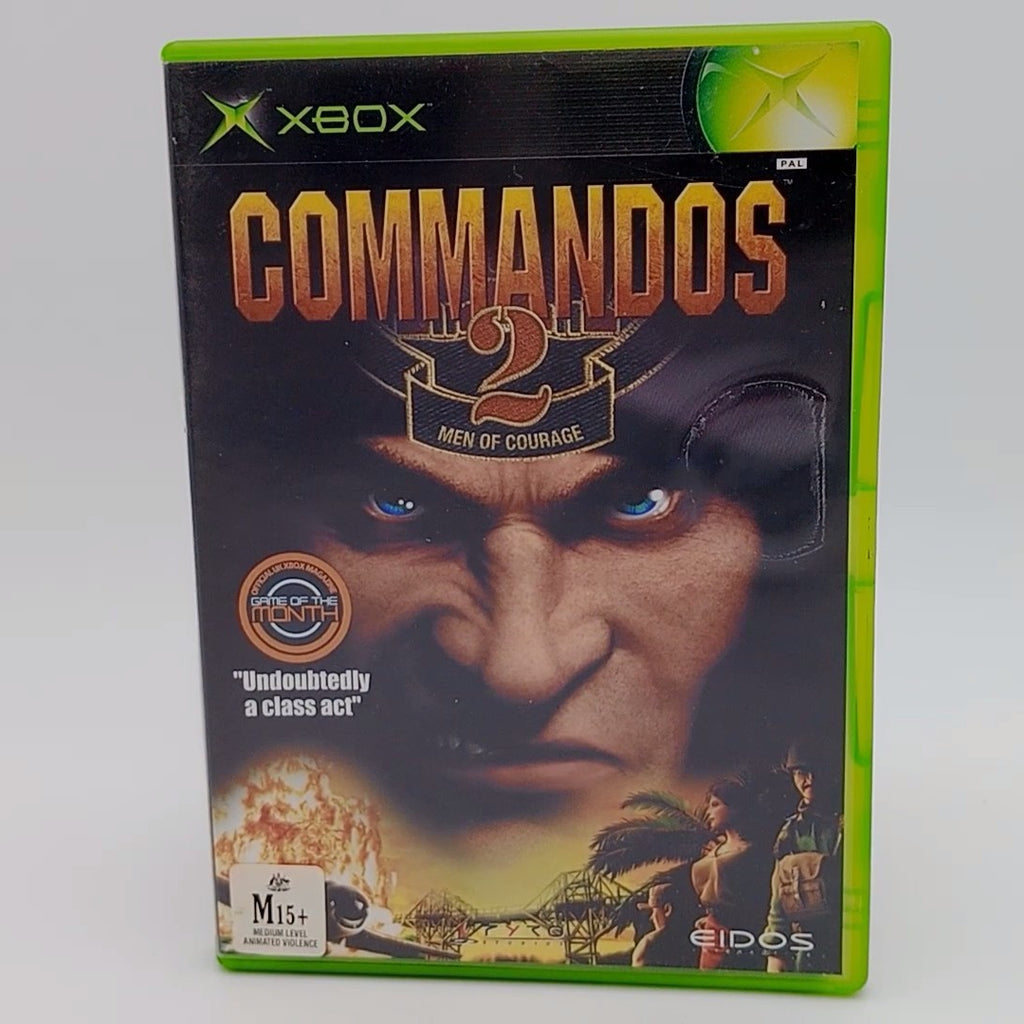 Commandos 2: Men Of Courage for XBOX PAL CID with Manual