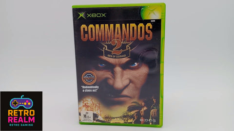 Commandos 2: Men Of Courage for XBOX PAL CID with Manual
