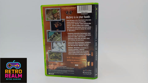 Commandos 2: Men Of Courage for XBOX PAL CID with Manual