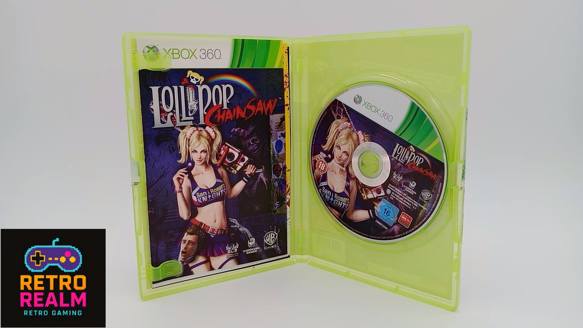 Lollipop Chainsaw for XBOX 360 PAL CID with Manual