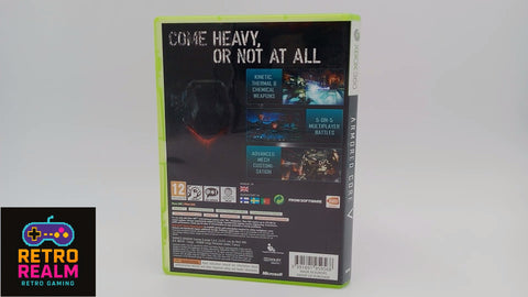 Armored Core V for XBOX 360 PAL CID with Manual
