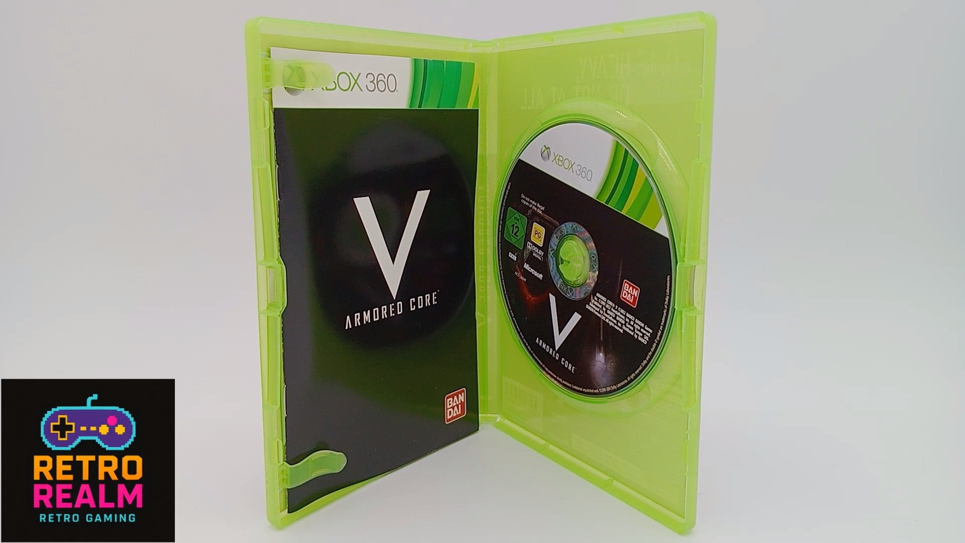 Armored Core V for XBOX 360 PAL CID with Manual